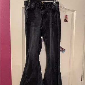 L&B black flare jeans